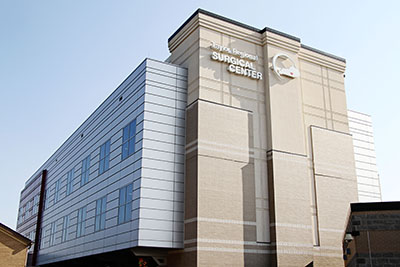 Picture of The Taylor Regional Surgical Services Center.