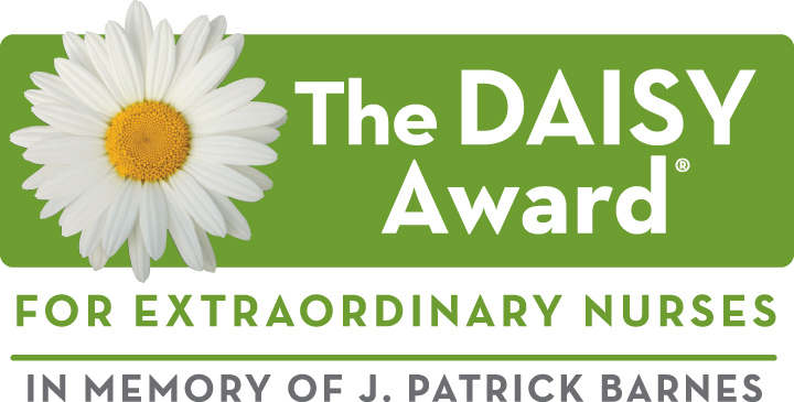 (Daisy flower) 
The Daisy Award
FOR EXTRAORDINARY NURSES IN MEMORY OF J. PATRICK BARNES
